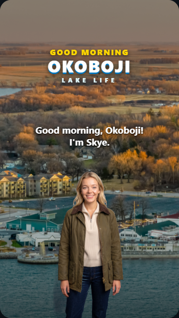Good Morning Okoboji opening frame